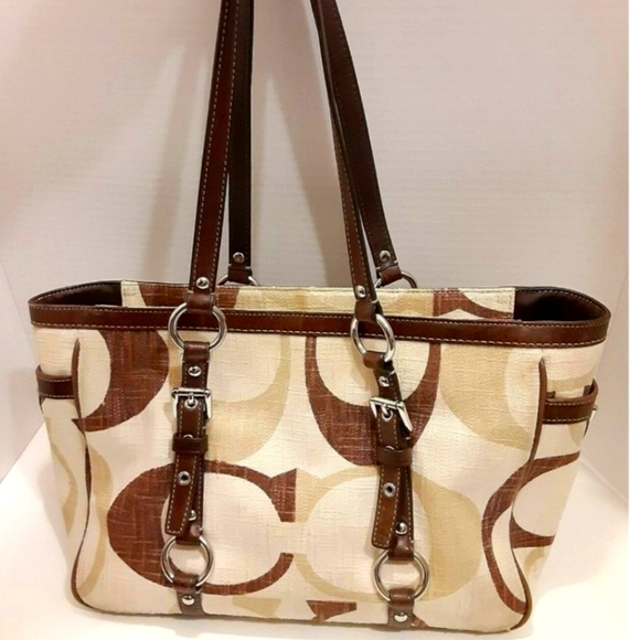 Coach Handbags - Coach Signature C Tonal Tote, EUC